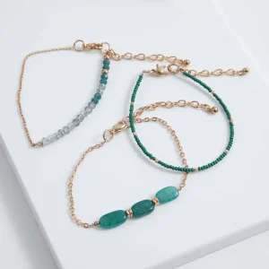 Set Pulseras Barbate Verdes Humana