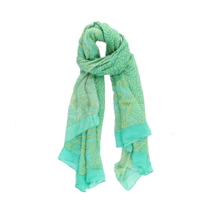 Pañuelo Estampado Stripes verde Humana