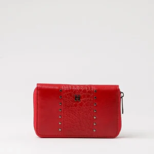 Billetera Chica Zebra Roja Humana