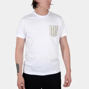 Camiseta Blanca  Pocket Design H&B