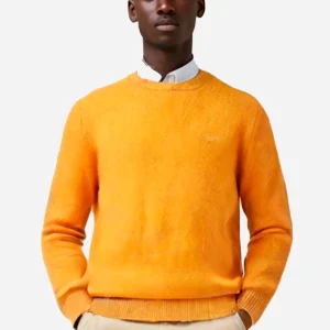 Sweater Basic Hombre Amarillo Lana H&B