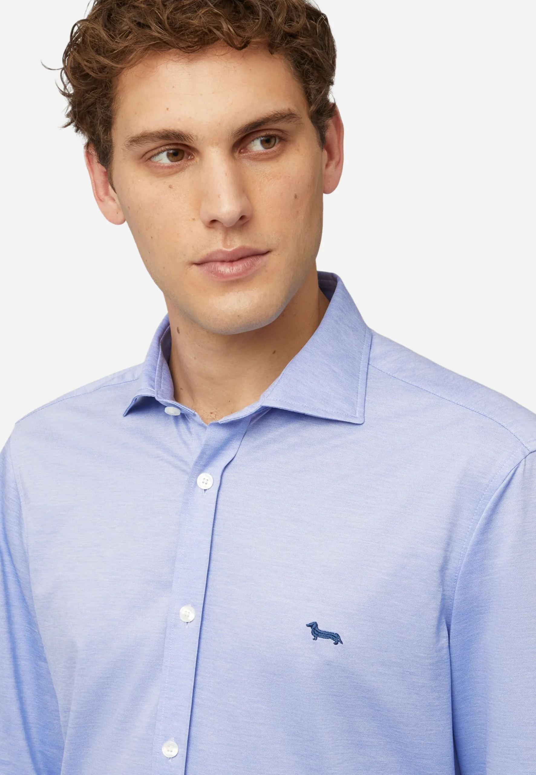 Camisa Azul Celeste Ejecutiva H&B - Imagen 3