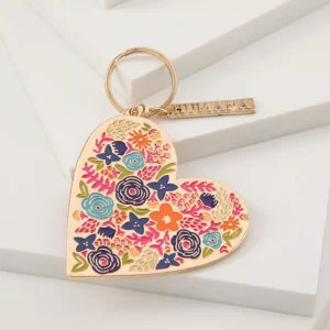 Llavero Heart Azul Humana