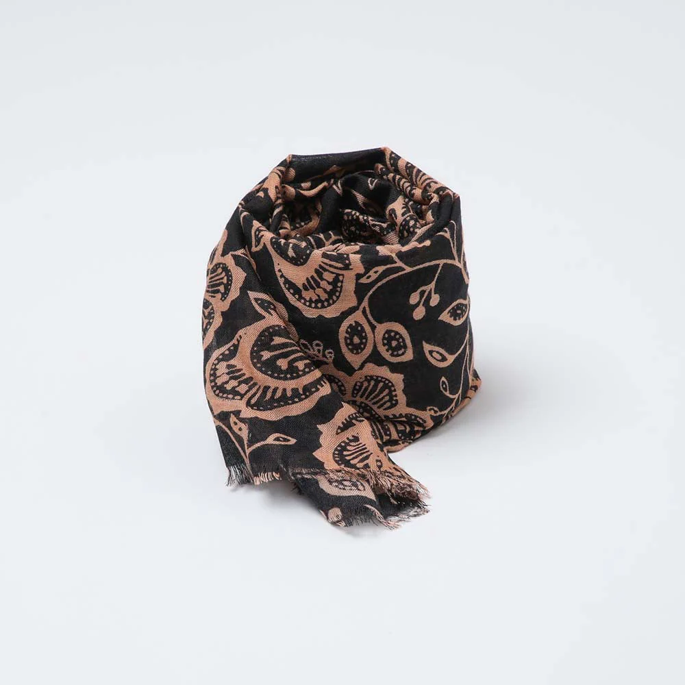 Pañuelo Estampado Nero Negro i-D