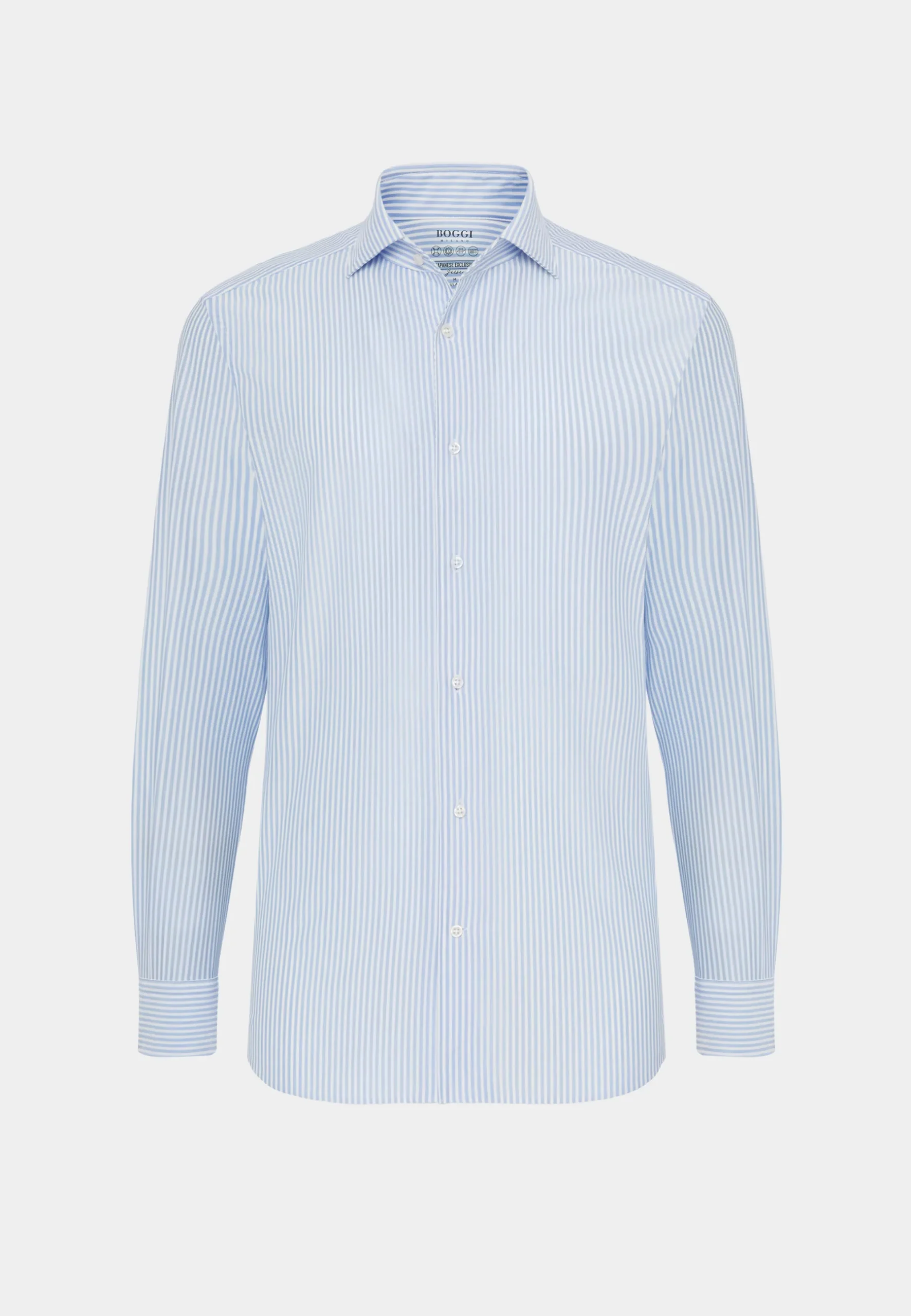 Camisa Rayas Azul Cielo B. - Imagen 3