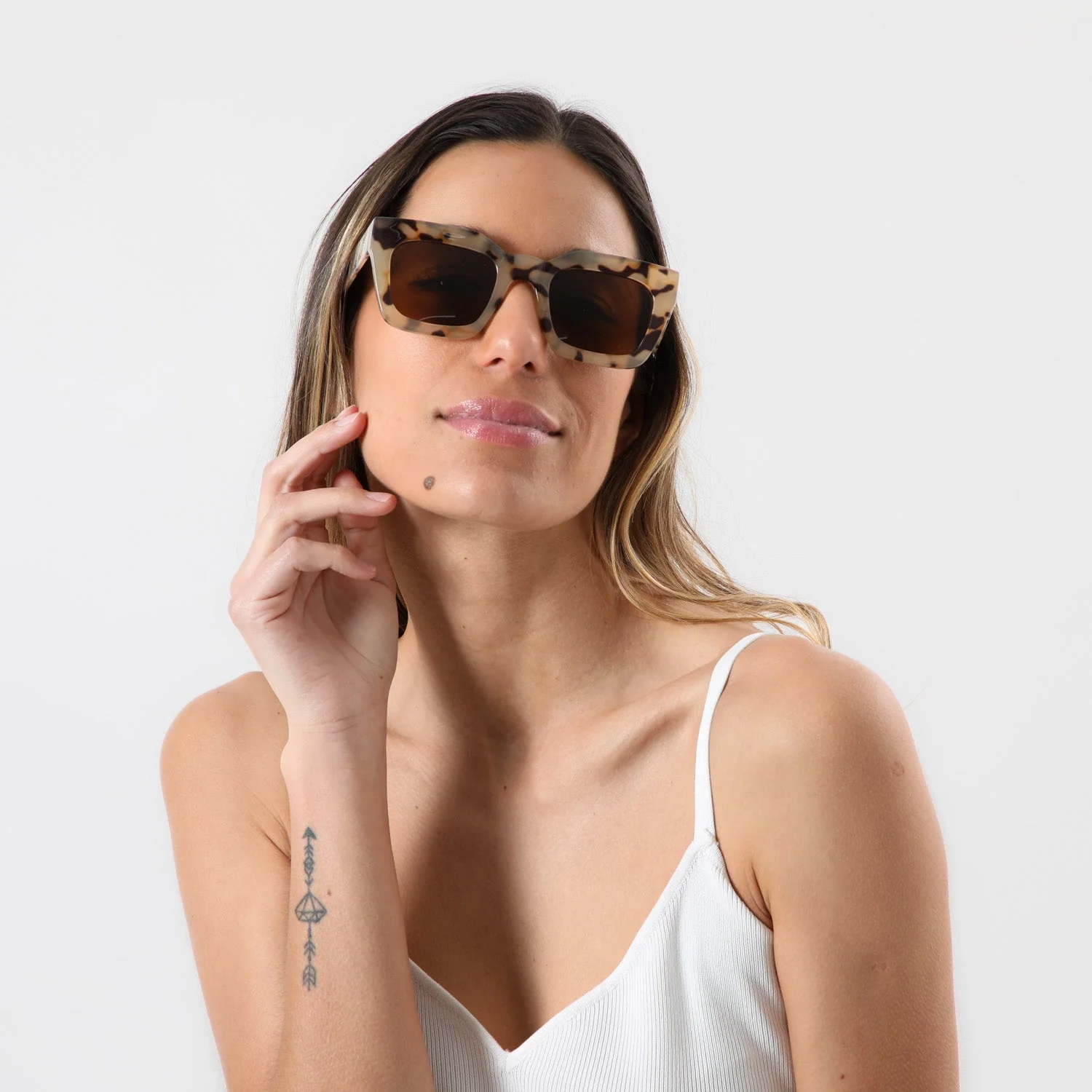 Anteojos Sol Mancora Beige Bobs - Imagen 3