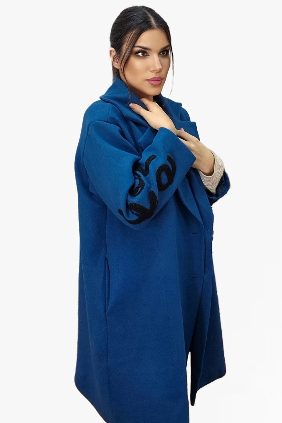 Abrigo Koker Capucha Turquesa - Imagen 7