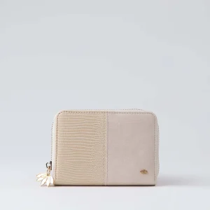 Billetera Mediana Casey Beige i-D