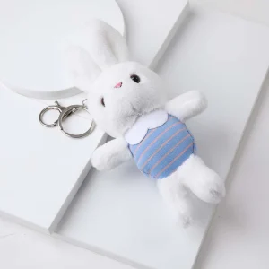 Llavero Rabbit White Blanco i-D