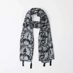 Pañuelo Estampado Negro Martina Tatienne