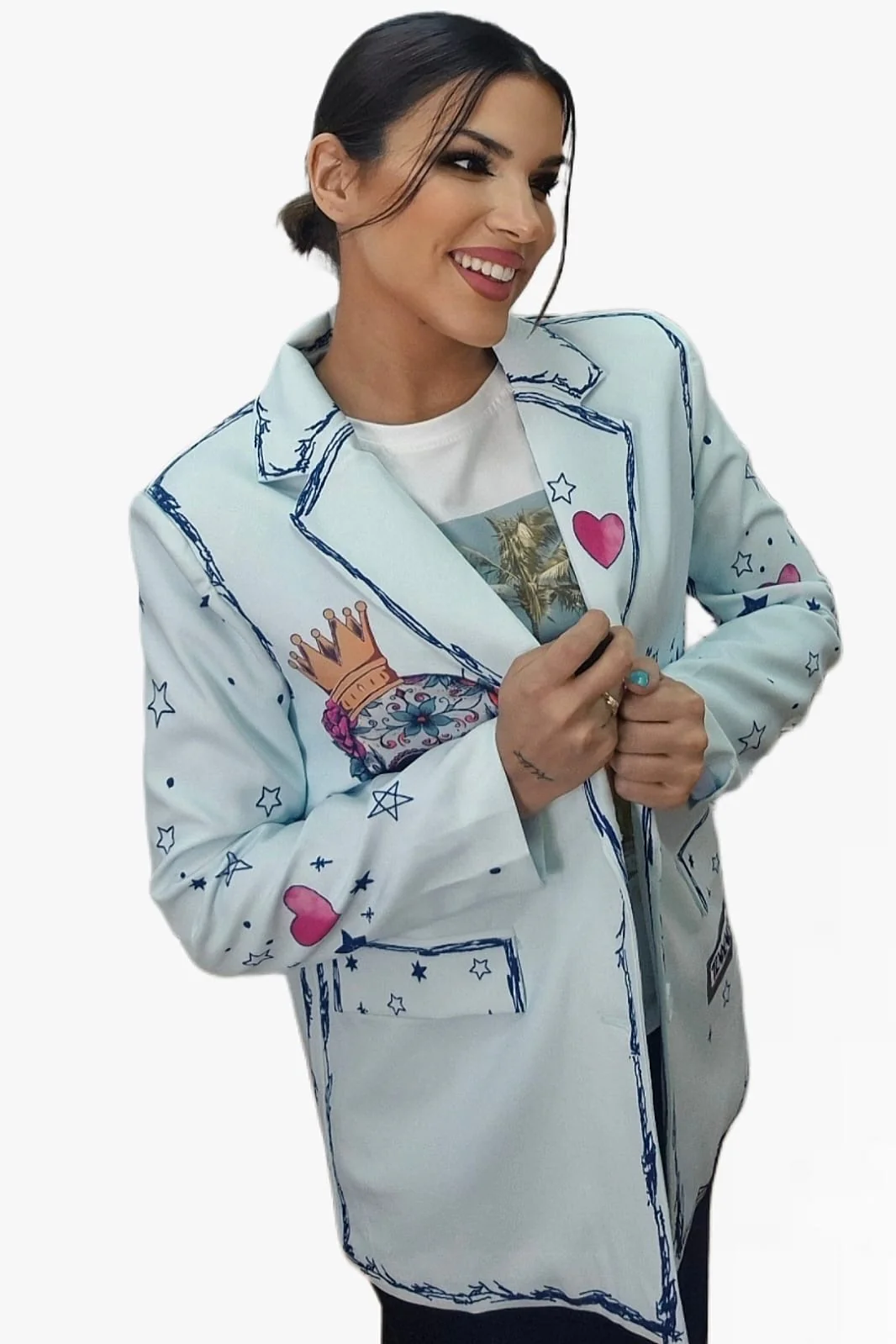 Blazer Tendezies Azul - Imagen 4