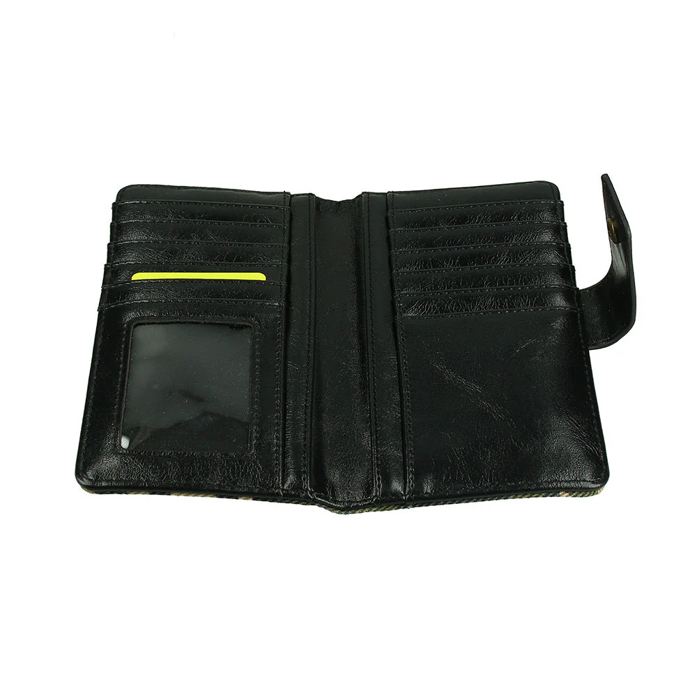 Billetera Grande Camo Verde Humana - Imagen 3