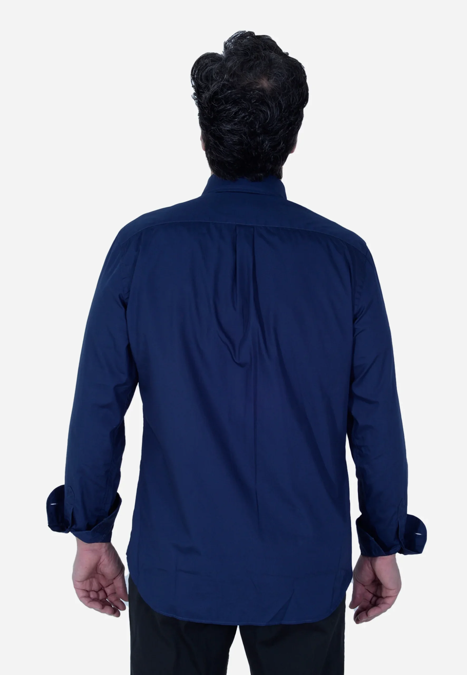 Camisa Clásica Azul Marino H&B - Imagen 6