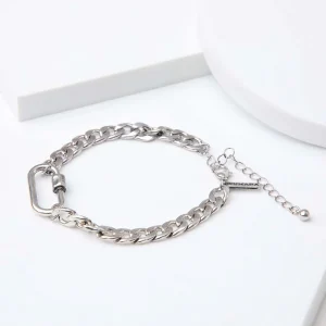 Pulsera Benavente Plateada Humana