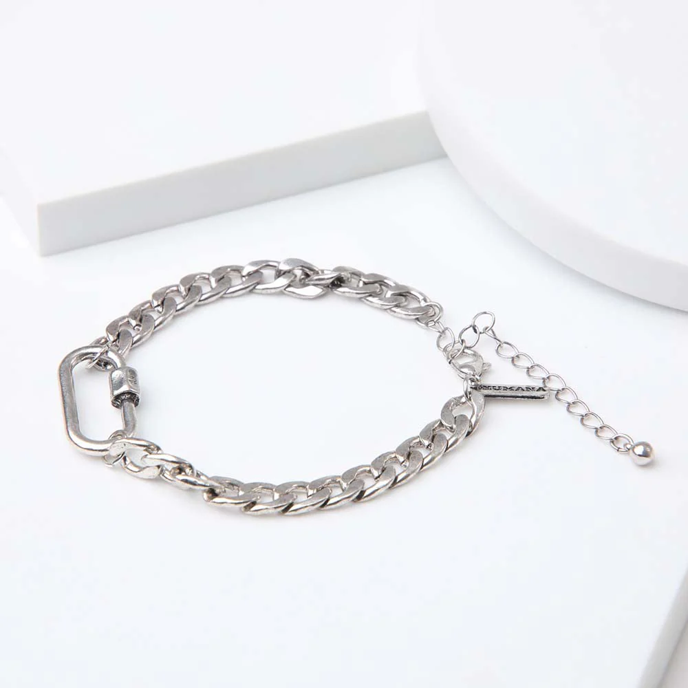 Pulsera Benavente Plateada Humana