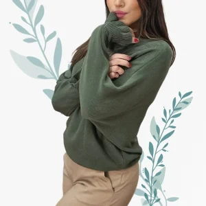 Jersey Volante Muñeca Verde Kaki