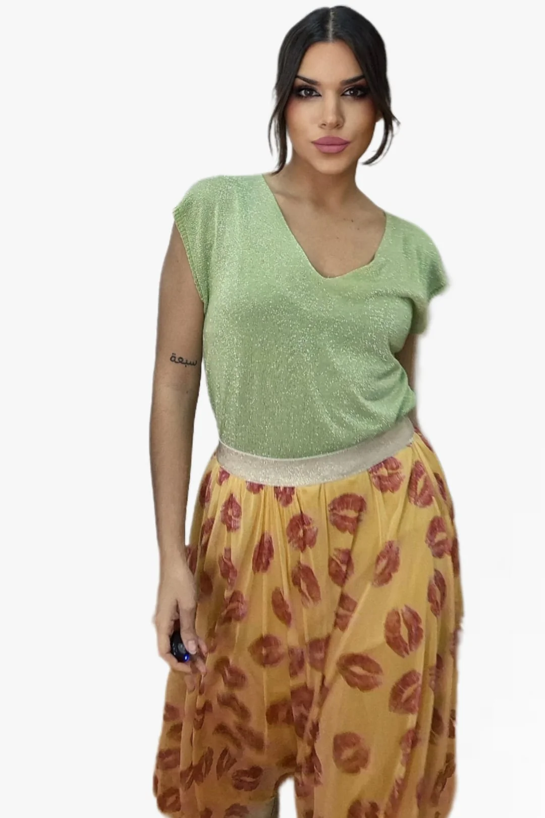 Falda Tul Kisses Amarilla - Imagen 5