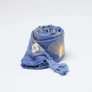 Pañuelo Liso Cáeres Azul Humana