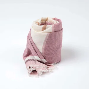 Pañuelo Rayas Frambuesa Humana