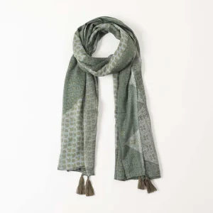 Pañuelo Estampado Verde Nola Tatienne