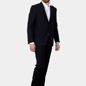 Traje Negro Clásico Botones C.