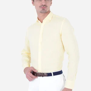Camisa Amarillo Claro H.L.