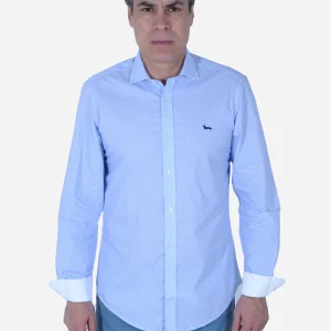 Camisa Hombre Celeste H&B