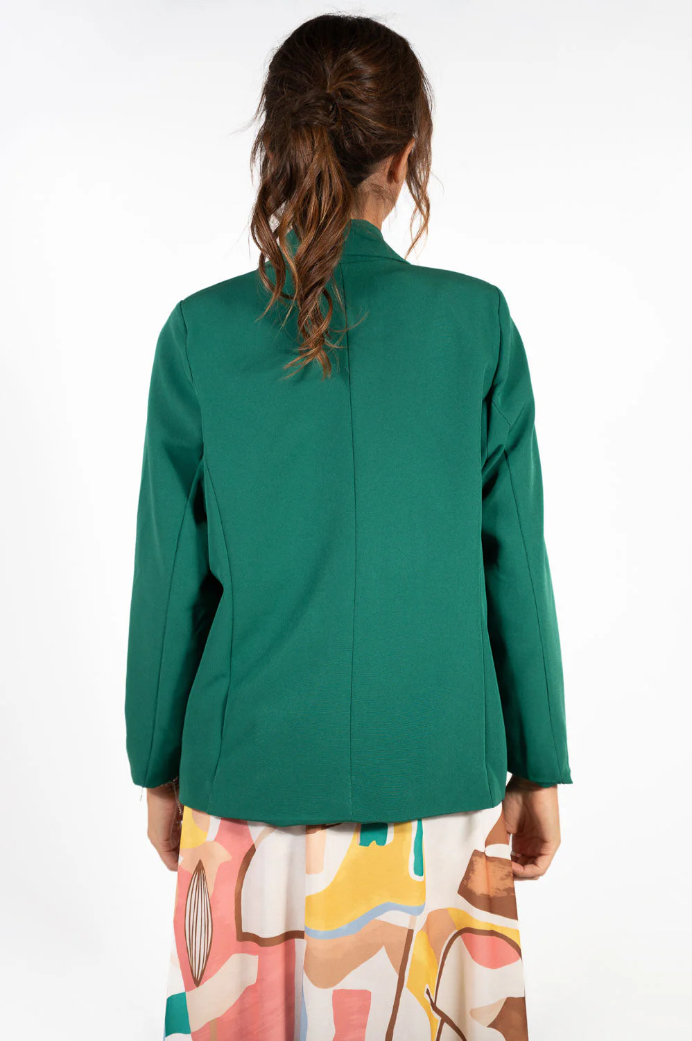 Blazer Abotonada Verde - Imagen 3