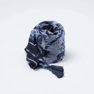 Pañuelo Estampado Rimini Azul Tatienne