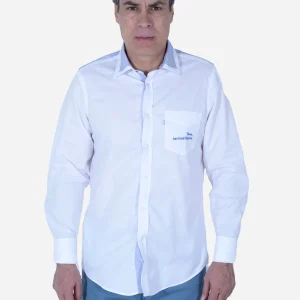 Camisa Hombre Blanca H&B