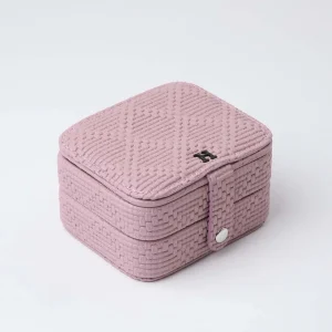 Joyero Invierno Rombos Rosada Humana