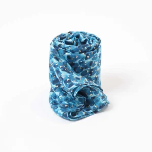Pañuelo Estampado Bari Celeste Tatienne