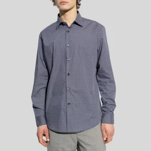 Camisa Hombre Azul  Gancini S.F.