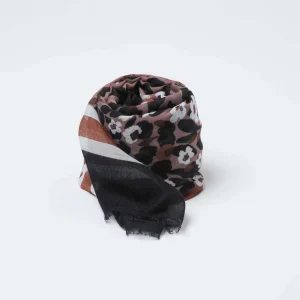 Pañuelo Estampado Marrom Café i-D