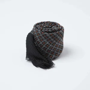 Pañuelo Estampado Cerny Negro i-D