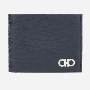 Billetera Azul Cuero