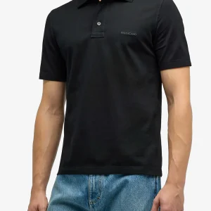 Camiseta Polo Negro Algodón S.F.