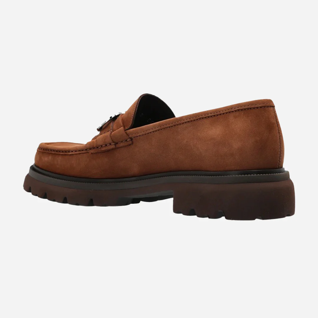 Zapatos Mocasines Gamuza Cocoon Café S.F. - Imagen 3