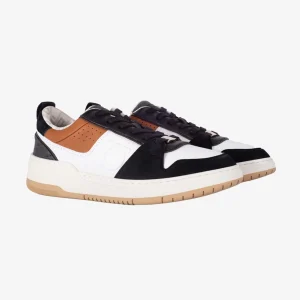 Tenis Dannis Ganc Negro/Blanco/Café S.F.