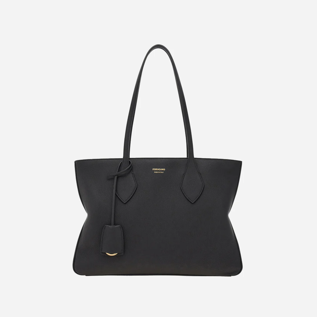 Bolso Dama Tote Star-Shaped Negro S.F.
