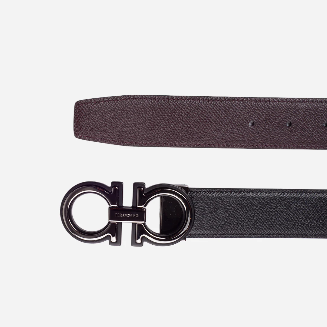 Cinturón Reversible/Ajustable Gancini S.F.