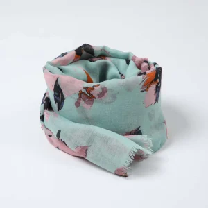 Pañuelo Estampado Ceci Verde Humana