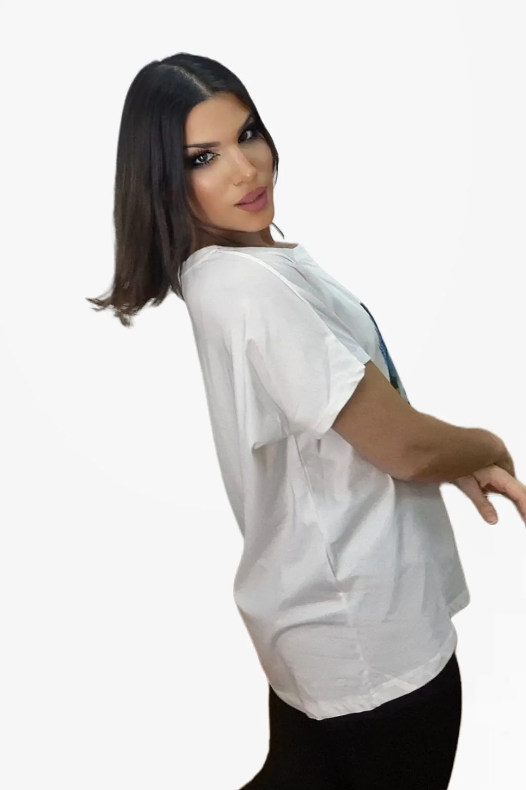 Camiseta Acuarela Verdes - Imagen 3