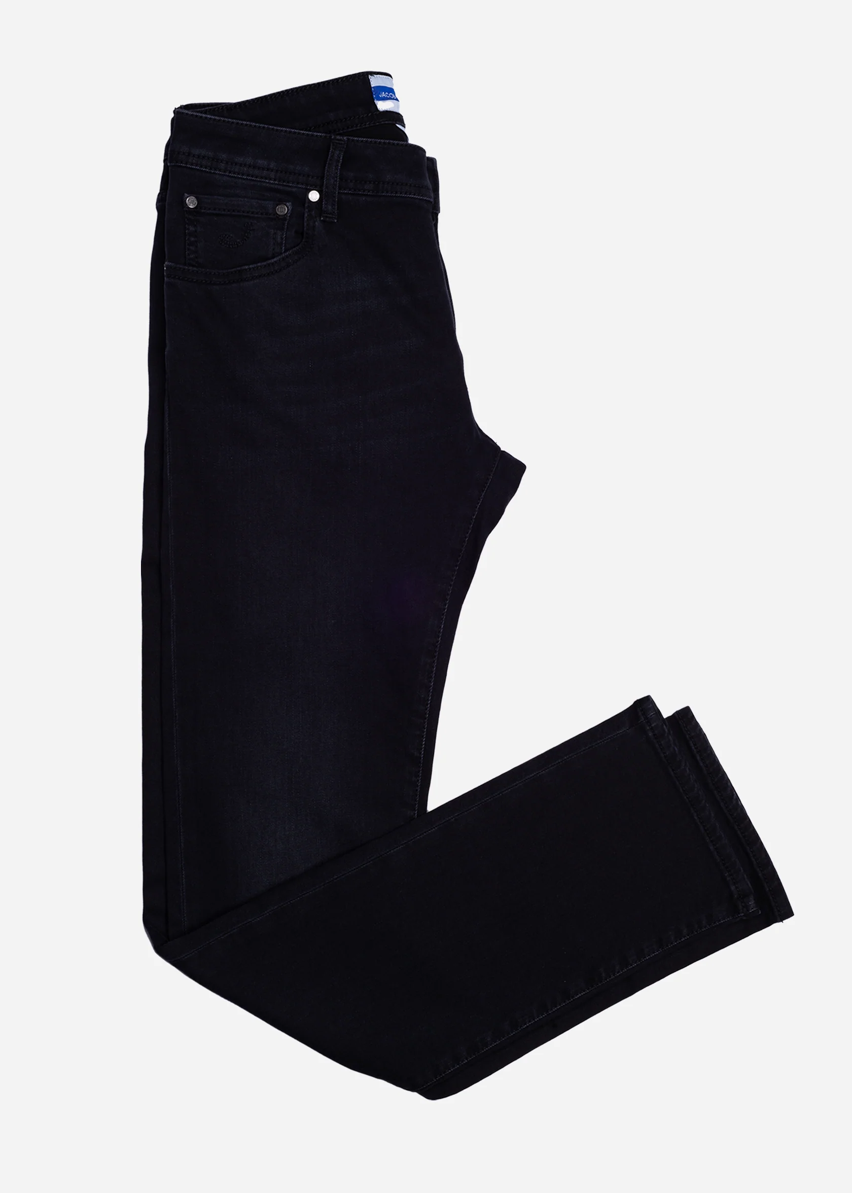 Jeans Negro en Algodón, Modal y Elastano JC