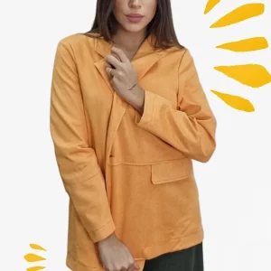 Blazer Rustic Oversize Naranja