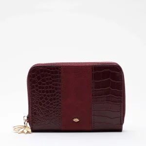 Billetera Mediana Roja Brick i-D