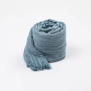 Pañuelo Liso Agostina Azul Tatienne