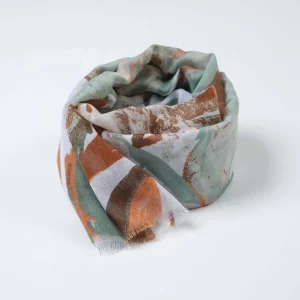 Pañuelo Estampado Leo Verde i-D