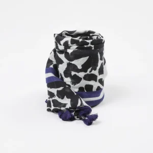 Pañuelo Estampado Acaí Negro Humana