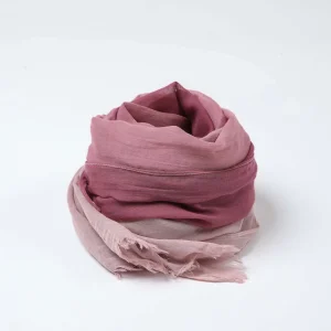 Pañuelo Liso Bicolor Rosado Tatienne